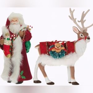 2023 Father Christmas and Father Christmas's Reindeer Ornament